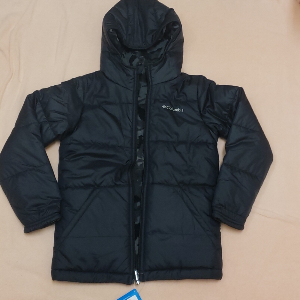 Reversible Columbia Hooded Jacket